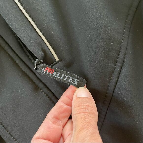 Qualitex Pro Black Men’s Ski/ Utility Jacket Size XL High Visibility - Picture 14 of 14
